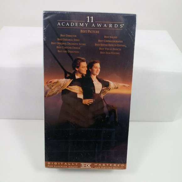 Titanic Digitally Remastered VHS, 2-Tape Set) Sealed New James Cameron - Picture 3 of 11